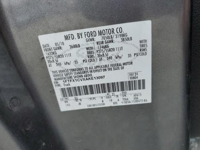 Photo 11 VIN: 1FTFX1CVXAKE13097 - FORD F150 SUPER 