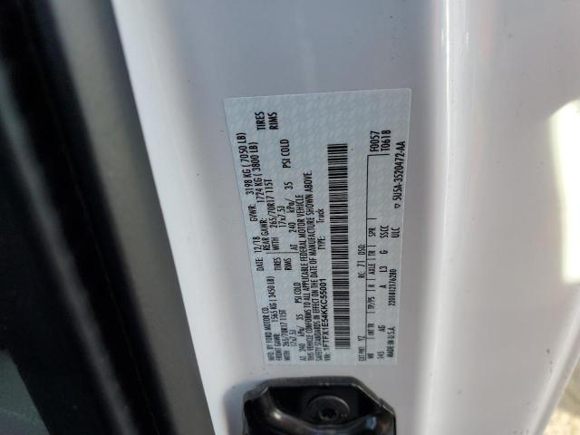 Photo 9 VIN: 1FTFX1E54KKC55001 - FORD F150 SUPER 