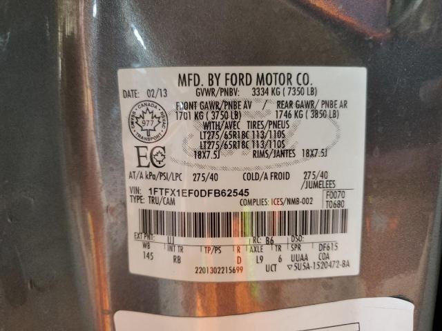 Photo 11 VIN: 1FTFX1EF0DFB62545 - FORD F-150 