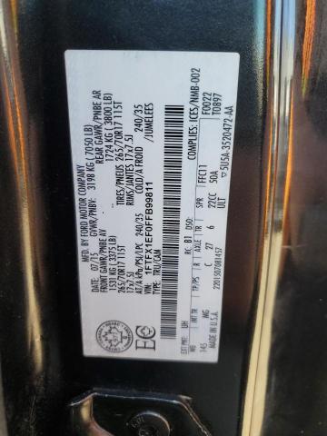 Photo 12 VIN: 1FTFX1EF0FFB99811 - FORD F150 SUPER 