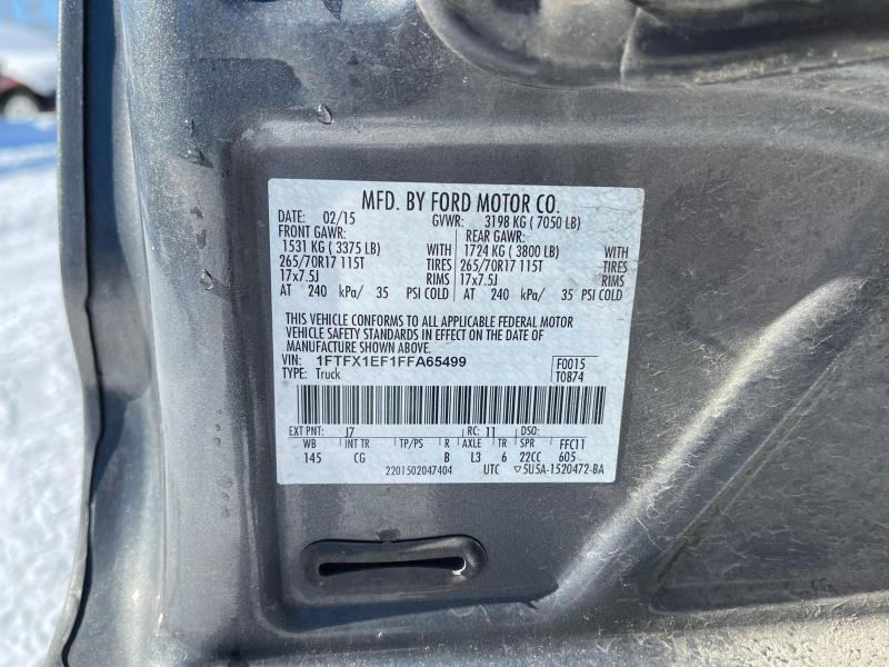 Photo 9 VIN: 1FTFX1EF1FFA65499 - FORD F150 SUPER 