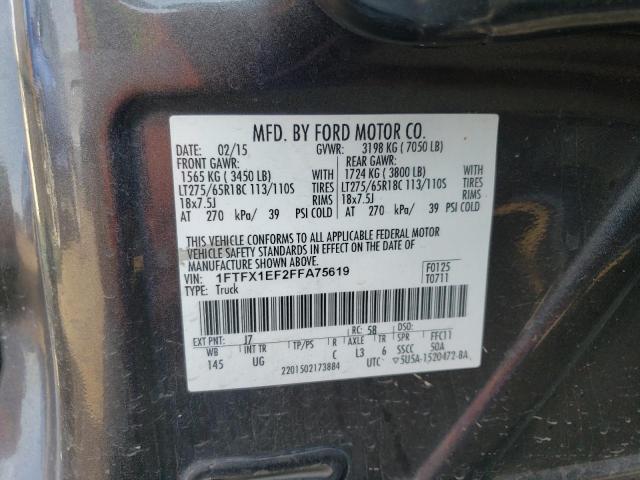 Photo 11 VIN: 1FTFX1EF2FFA75619 - FORD F150 SUPER 