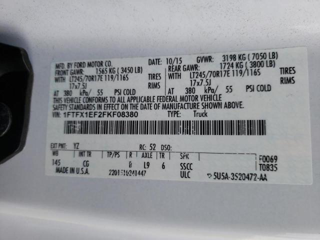 Photo 9 VIN: 1FTFX1EF2FKF08380 - FORD F-150 