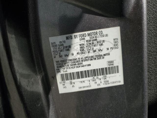 Photo 11 VIN: 1FTFX1EF3DFA01199 - FORD F-150 