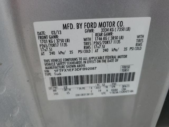 Photo 11 VIN: 1FTFX1EF3DFB92087 - FORD F150 SUPER 