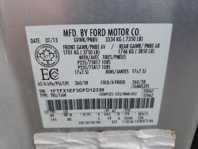 Photo 11 VIN: 1FTFX1EF3DFD12339 - FORD F150 SUPER 