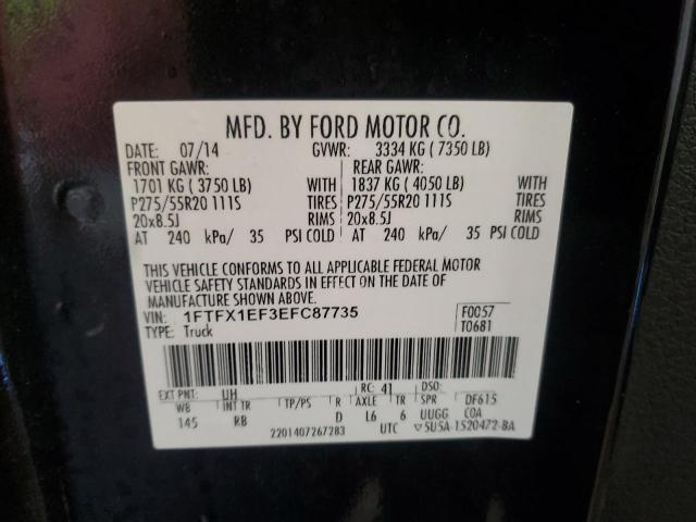 Photo 11 VIN: 1FTFX1EF3EFC87735 - FORD F150 SUPER 