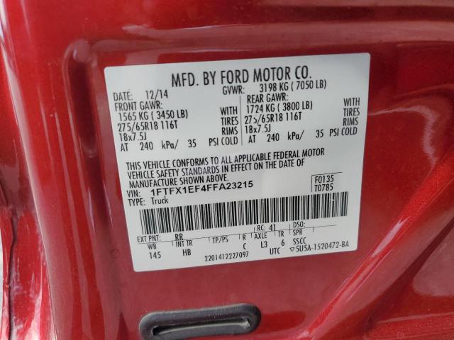 Photo 11 VIN: 1FTFX1EF4FFA23215 - FORD F150 SUPER 