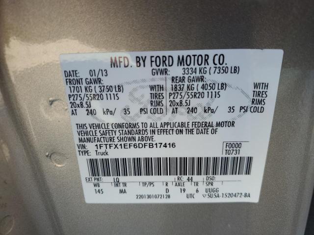 Photo 11 VIN: 1FTFX1EF6DFB17416 - FORD F-150 