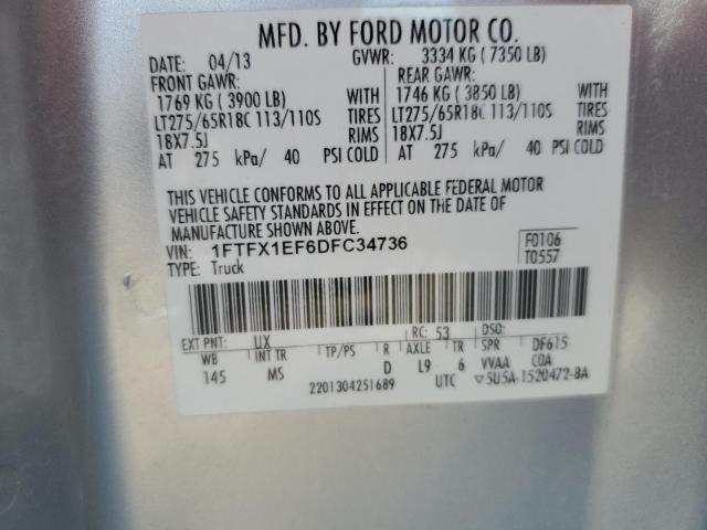 Photo 11 VIN: 1FTFX1EF6DFC34736 - FORD F-150 