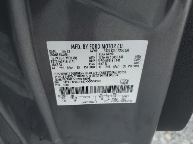 Photo 11 VIN: 1FTFX1EF6DKG53290 - FORD F150 SUPER 