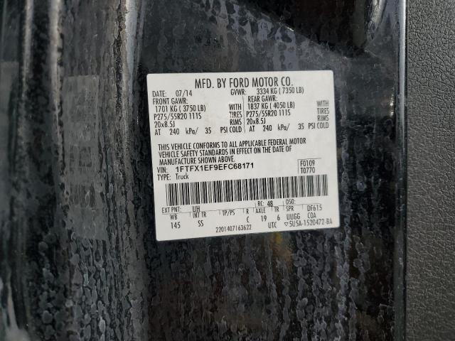 Photo 11 VIN: 1FTFX1EF9EFC68171 - FORD F150 SUPER 