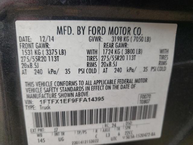 Photo 11 VIN: 1FTFX1EF9FFA14395 - FORD F-150 