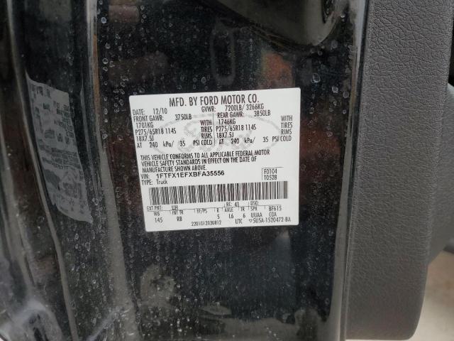 Photo 11 VIN: 1FTFX1EFXBFA35556 - FORD F150 SUPER 