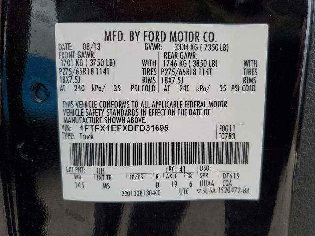 Photo 11 VIN: 1FTFX1EFXDFD31695 - FORD F-150 