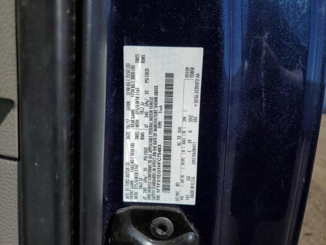 Photo 11 VIN: 1FTFX1EG1HFC75483 - FORD F-150 