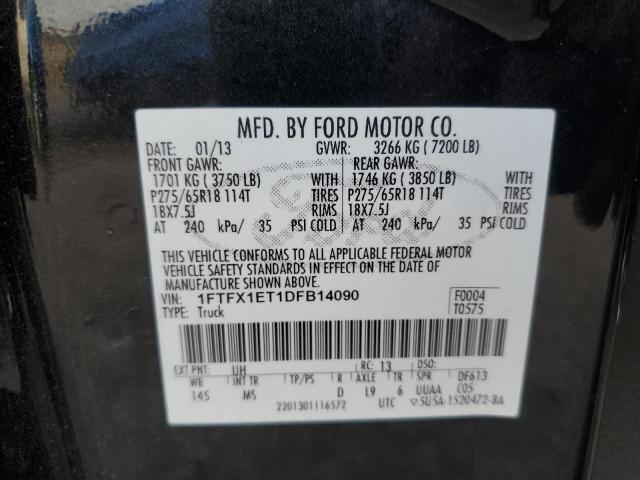 Photo 11 VIN: 1FTFX1ET1DFB14090 - FORD F150 SUPER 