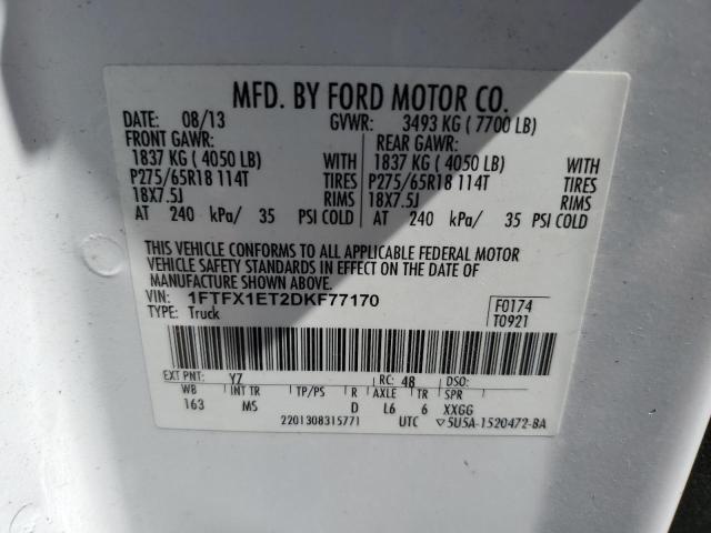 Photo 11 VIN: 1FTFX1ET2DKF77170 - FORD F-150 