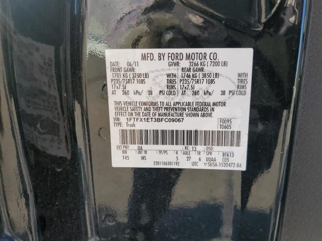 Photo 11 VIN: 1FTFX1ET3BFC09067 - FORD F150 SUPER 