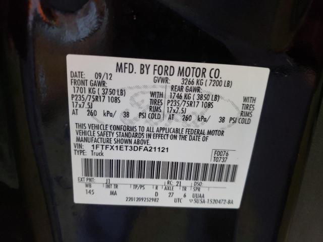 Photo 11 VIN: 1FTFX1ET3DFA21121 - FORD F-150 