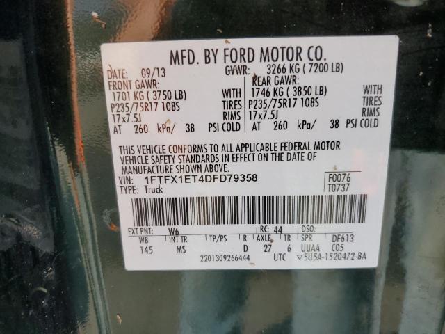 Photo 11 VIN: 1FTFX1ET4DFD79358 - FORD F-150 