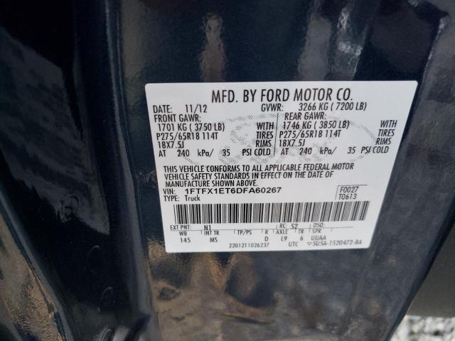 Photo 11 VIN: 1FTFX1ET6DFA60267 - FORD F150 SUPER 