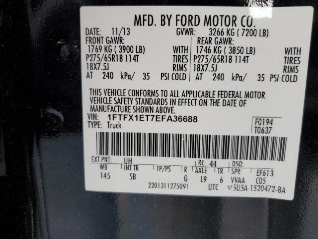 Photo 11 VIN: 1FTFX1ET7EFA36688 - FORD F150 SUPER 