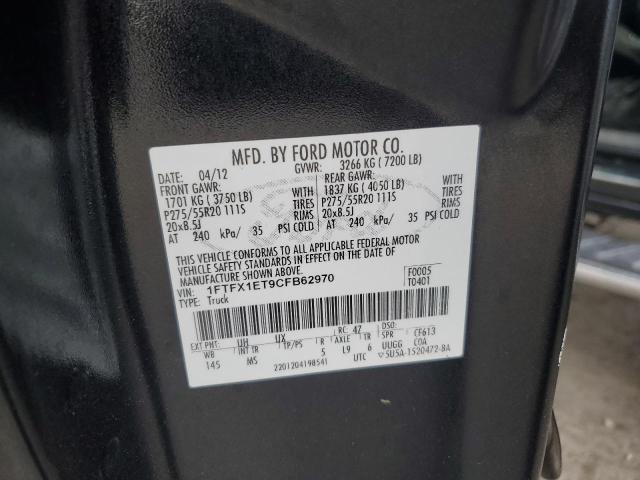 Photo 11 VIN: 1FTFX1ET9CFB62970 - FORD F150 SUPER 