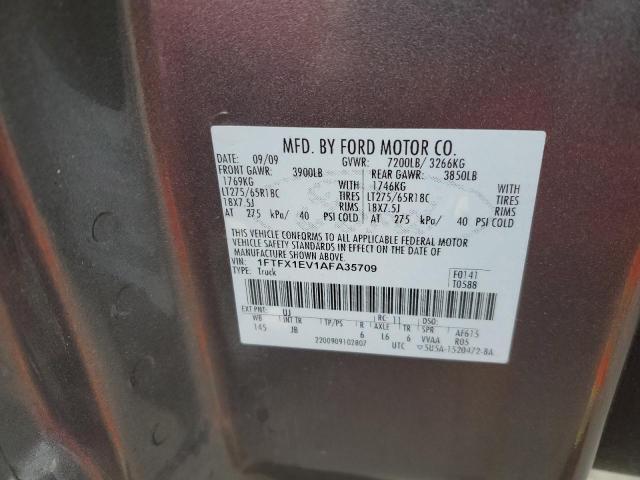 Photo 11 VIN: 1FTFX1EV1AFA35709 - FORD F-150 