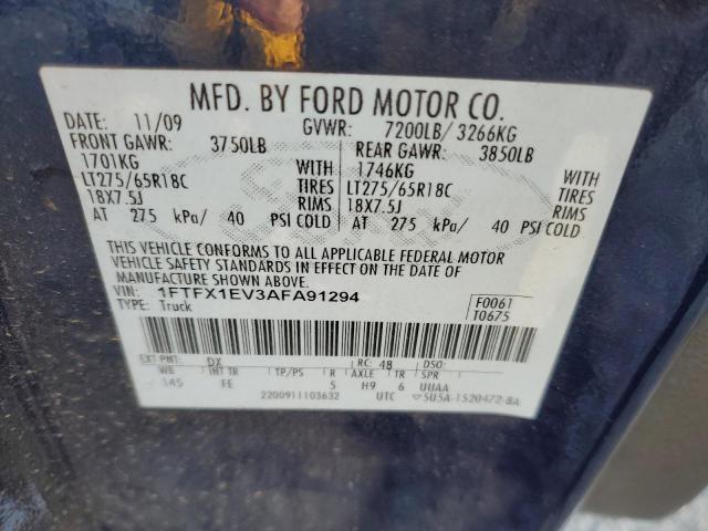 Photo 11 VIN: 1FTFX1EV3AFA91294 - FORD F-150 