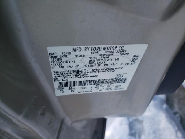 Photo 9 VIN: 1FTFX1EV4AKE64656 - FORD F150 SUPER 