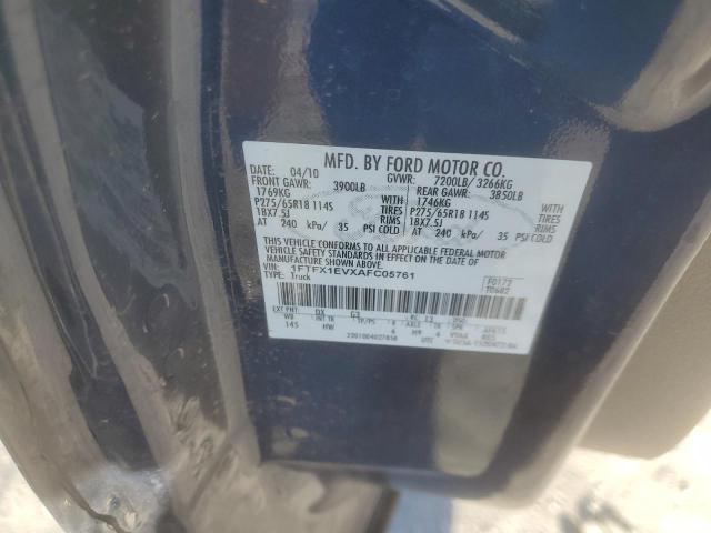 Photo 12 VIN: 1FTFX1EVXAFC05761 - FORD F-150 