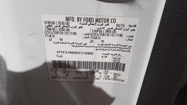 Photo 2 VIN: 1FTFX1R69DFC15995 - FORD F 150 RAPTOR 