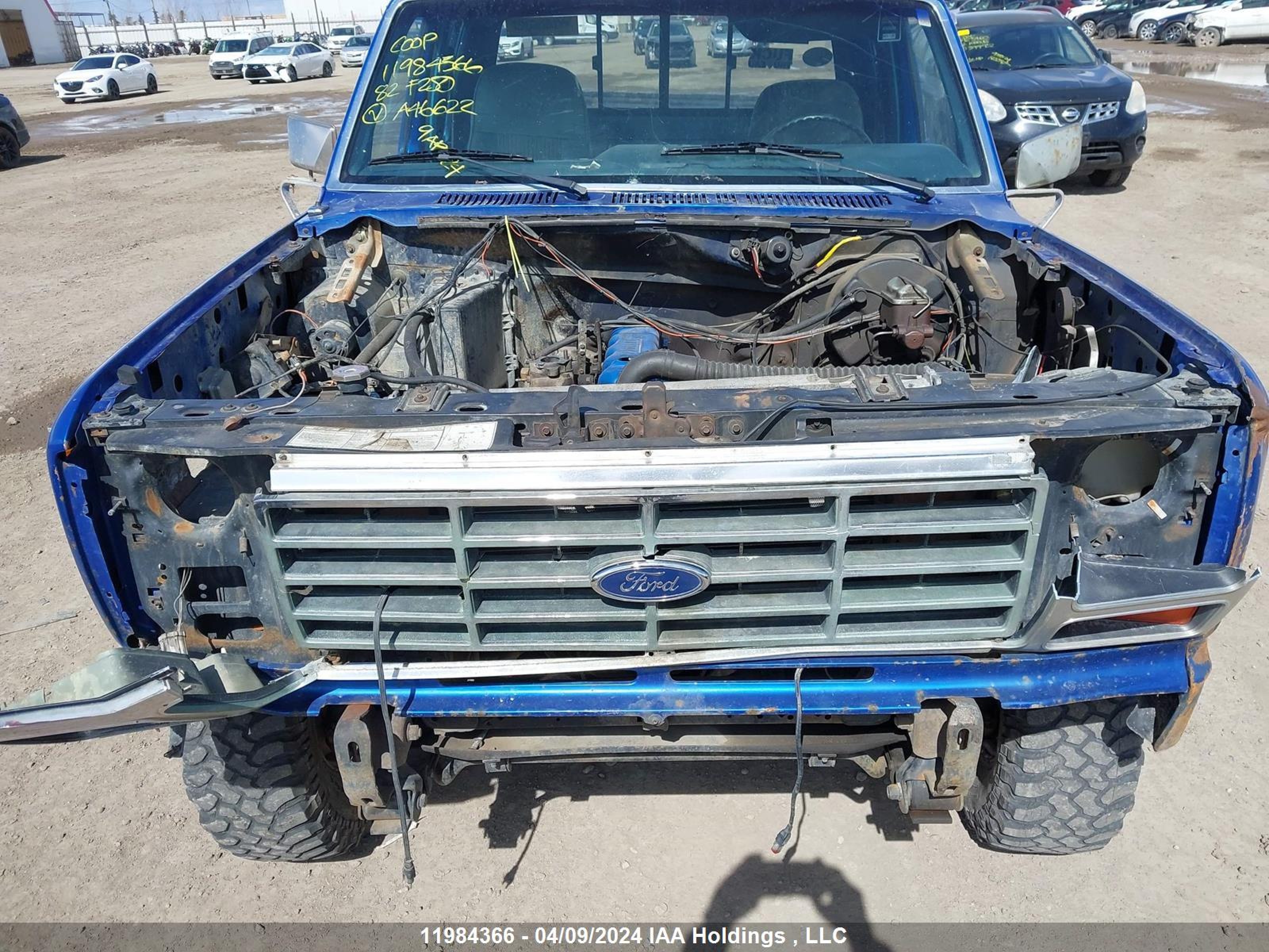 Photo 5 VIN: 1FTGX26E7CKA46622 - FORD F250 