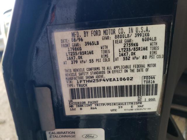 Photo 11 VIN: 1FTHW25F4VEA10602 - FORD F250 