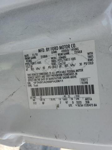 Photo 11 VIN: 1FTKR1AD6BPA20611 - FORD RANGER 