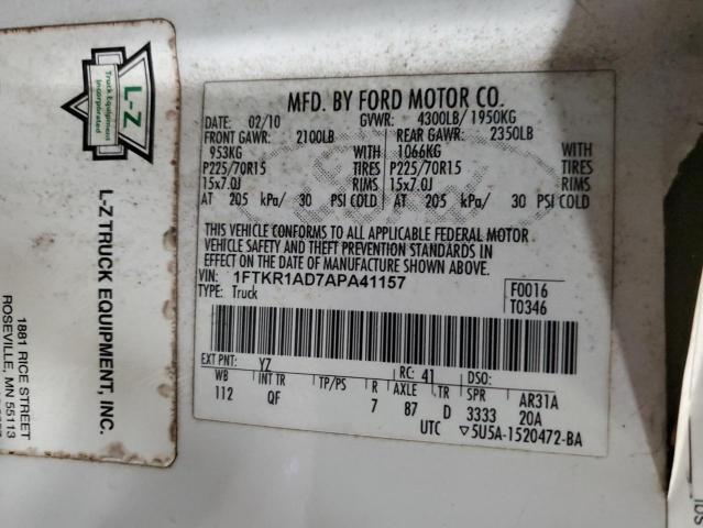 Photo 11 VIN: 1FTKR1AD7APA41157 - FORD RANGER 