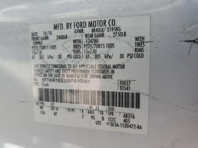 Photo 11 VIN: 1FTKR1EEXBPA10991 - FORD RANGER SUP 