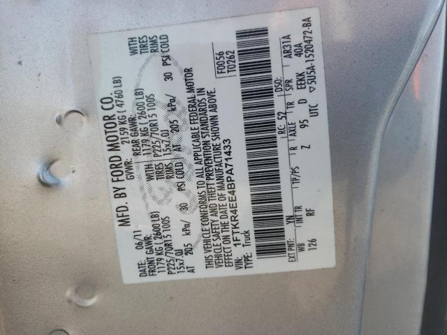 Photo 11 VIN: 1FTKR4EE4BPA71433 - FORD RANGER SUP 