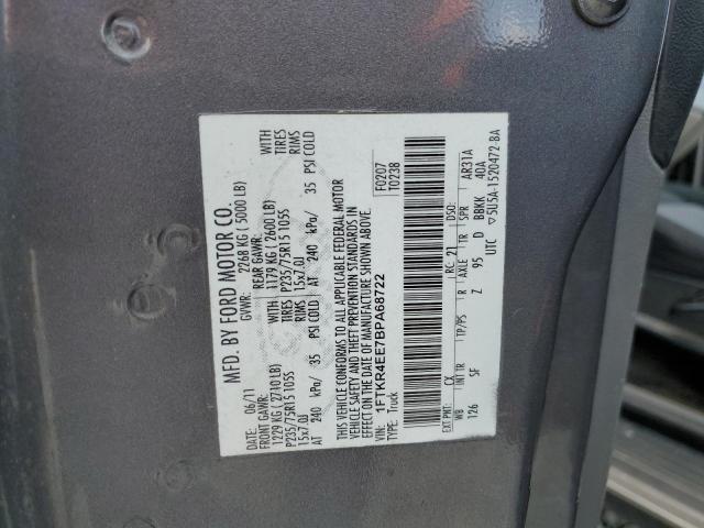 Photo 11 VIN: 1FTKR4EE7BPA68722 - FORD RANGER SUP 