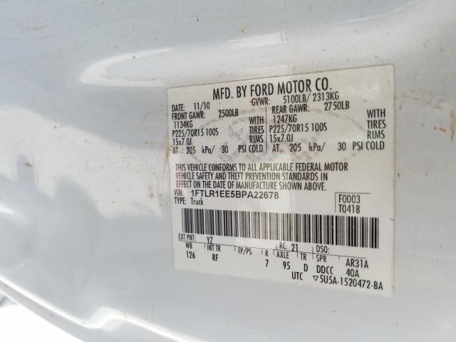 Photo 9 VIN: 1FTLR1EE5BPA22678 - FORD RANGER SUP 