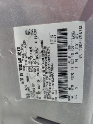 Photo 9 VIN: 1FTLR4FE2APA70640 - FORD RANGER SUP 