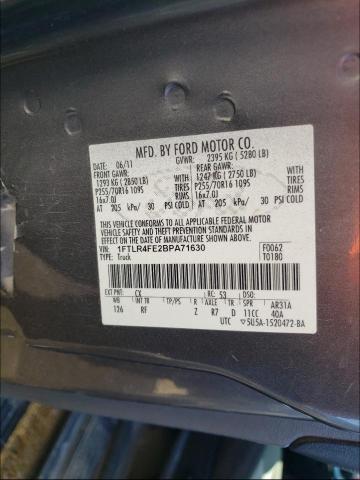 Photo 9 VIN: 1FTLR4FE2BPA71630 - FORD RANGER SUP 