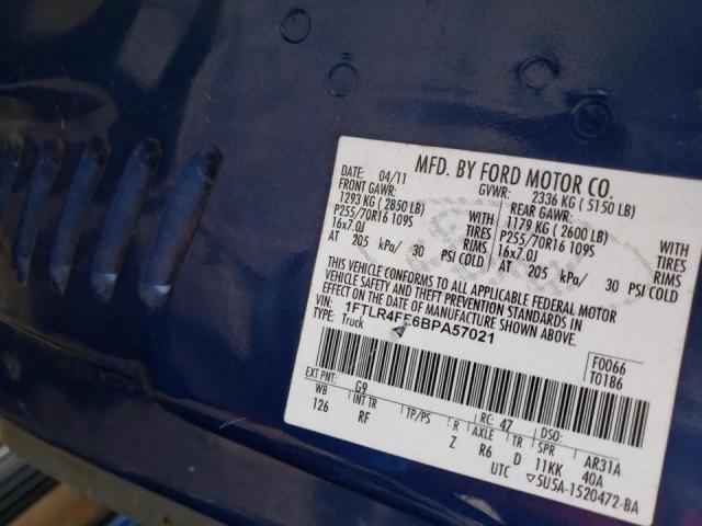 Photo 9 VIN: 1FTLR4FE6BPA57021 - FORD RANGER SUP 