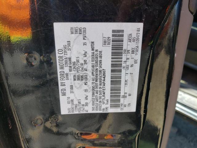 Photo 11 VIN: 1FTLR4FE7APA42607 - FORD RANGER 