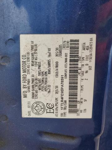 Photo 11 VIN: 1FTLR4FE9BPA78591 - FORD RANGER SUP 