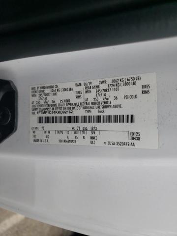 Photo 9 VIN: 1FTMF1C54KKD92162 - FORD F150 