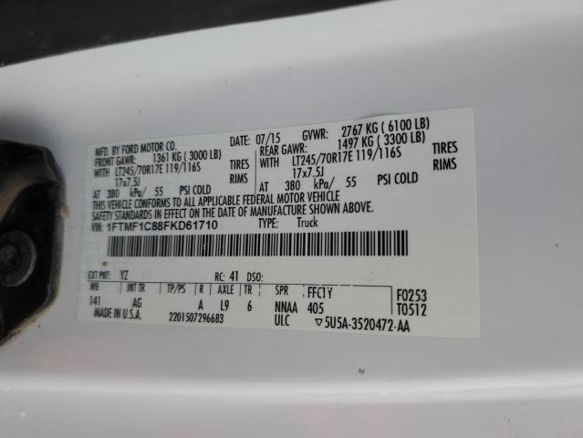 Photo 11 VIN: 1FTMF1C88FKD61710 - FORD F150 