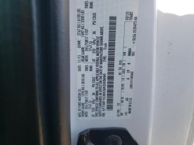 Photo 12 VIN: 1FTMF1C8XGKD05690 - FORD F150 