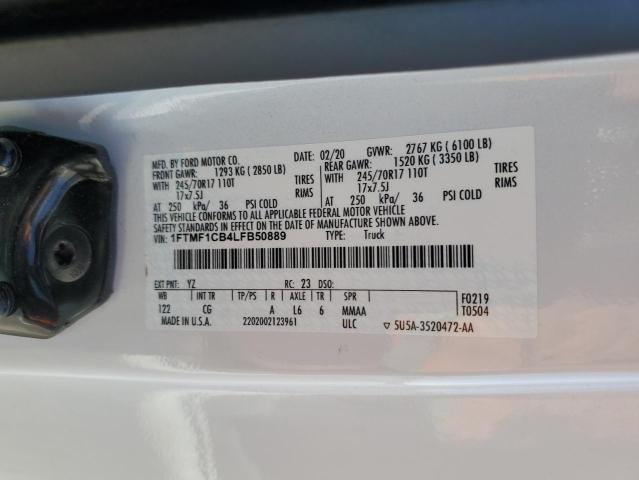 Photo 11 VIN: 1FTMF1CB4LFB50889 - FORD F150 